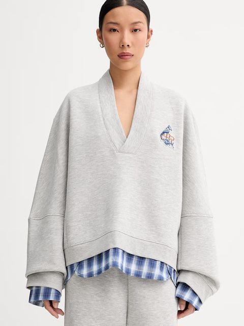 MUNTHE bluza damska z bawełną NASH - zdjęcie produktu nr 1