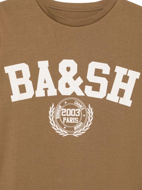 Ba&Sh logo-print T-shirt - Brown - zdjęcie produktu nr 2
