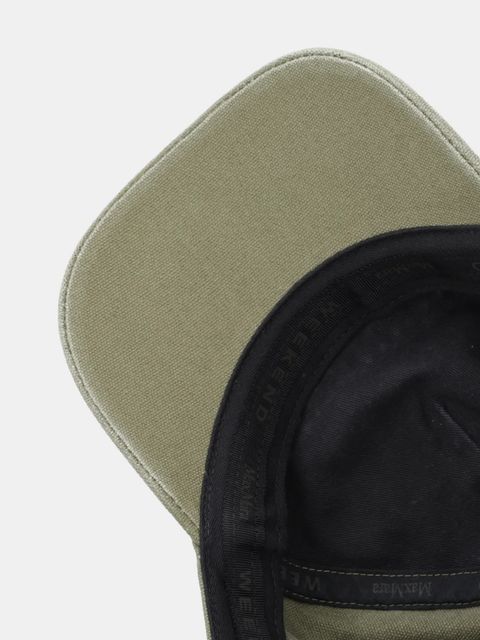 Weekend Max Mara czapka z daszkiem bawełniana AFALCO - zdjęcie produktu nr 2