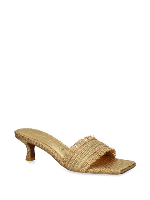 Cult Gaia 60mm Ada sandals - Gold