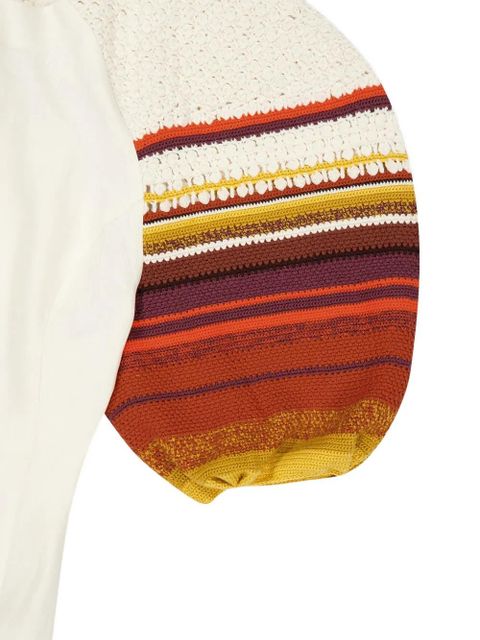 Gabriela Hearst Nomo textured linen dress - Neutrals