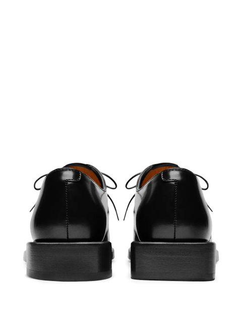 Jacquemus woven lace-up derby shoes - Black