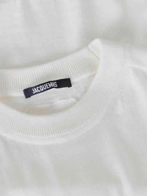 Jacquemus crew-neck sweater - White