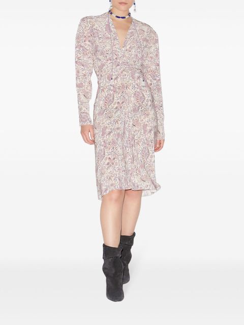 MARANT ÉTOILE Zeliha midi dress - White - zdjęcie produktu nr 2