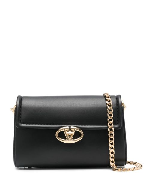 Valentino Garavani VLogo Signature-plaque shoulder bag - Black - zdjęcie produktu nr 1
