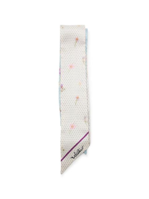 Valentino Garavani floral polka-dot scarf - Neutrals - zdjęcie produktu nr 1