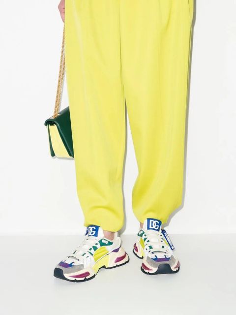 Dolce & Gabbana Air Master panelled low-top sneakers - White