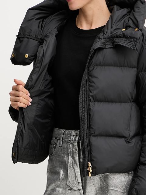 Pinko kurtka kolor czarny zimowa oversize 101602 A2P6