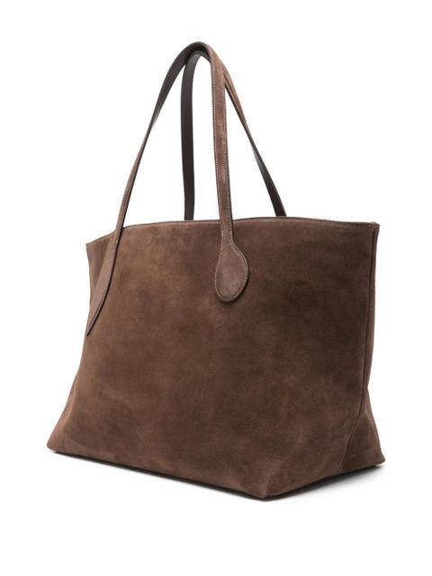 Liffner Mega Sprout suede tote bag - Brown - zdjęcie produktu nr 2