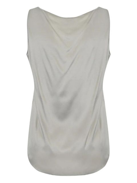 Max Mara scoop-neck top - Grey - zdjęcie produktu nr 2