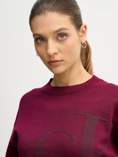 Calvin Klein Jeans sweter bawełniany damski LV047E304G