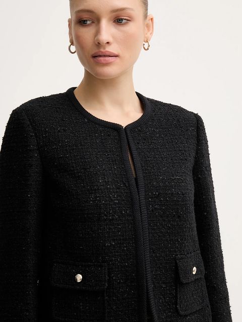 Joop! marynarka kolor czarny jednorzędowa gładka 30048584