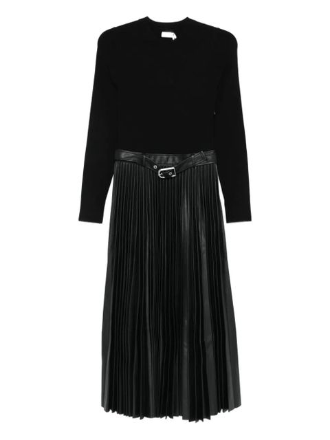 Simkhai pleated midi dress - Black - zdjęcie produktu nr 1