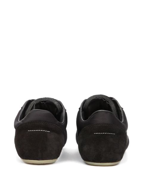 MM6 Maison Margiela suede-panel sneakers - Black - zdjęcie produktu nr 2