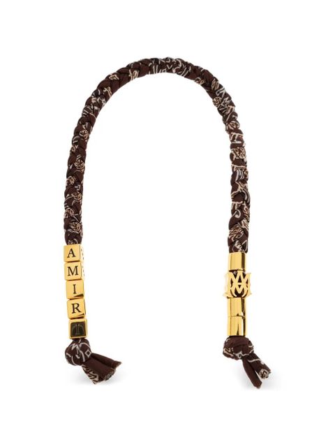 AMIRI dice beaded keyring - Brown - zdjęcie produktu nr 1