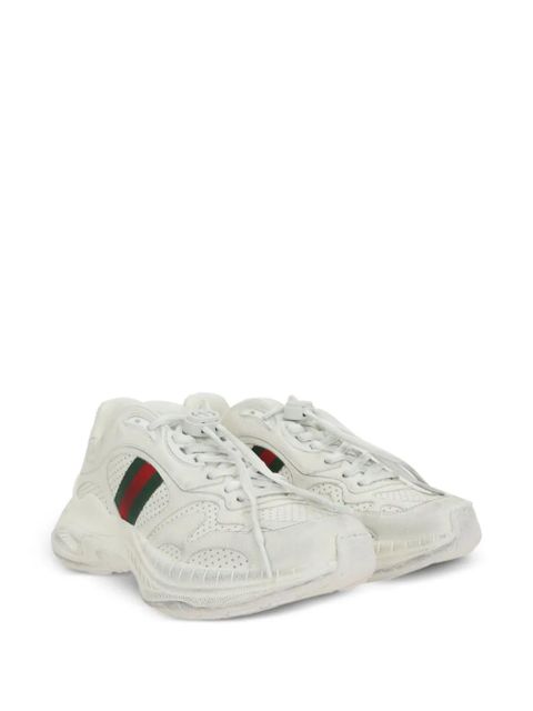 Gucci 2.0 striped sneakers - White