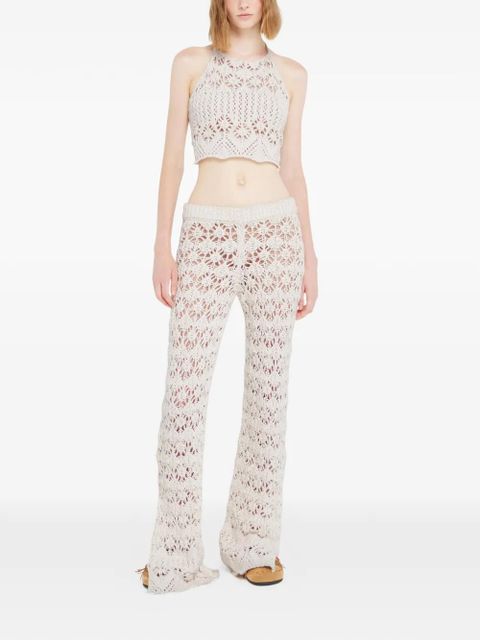Alanui Lagoon Romance trousers - White - zdjęcie produktu nr 2