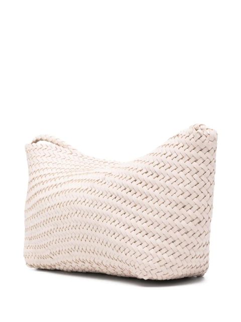 DRAGON DIFFUSION Corsina woven cross body bag - Neutrals