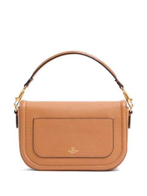 Valentino Garavani Alltime VLogo-Signature shoulder bag - Brown