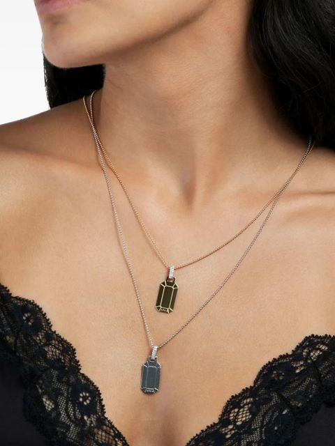 EÉRA 18K yellow gold small Tokyo diamond necklace - zdjęcie produktu nr 2