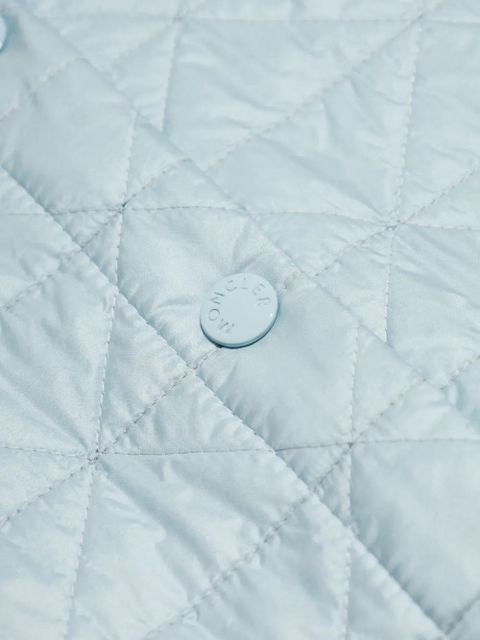 Moncler quilted gilet - Blue