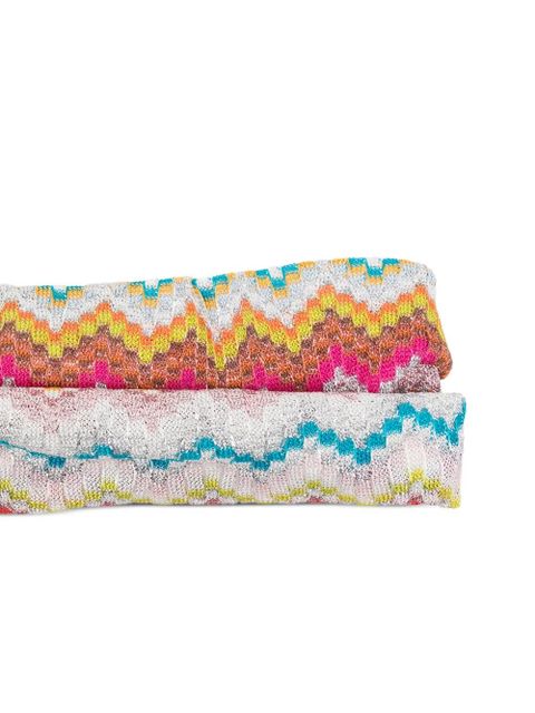 Missoni zig-zag hair accessory - White