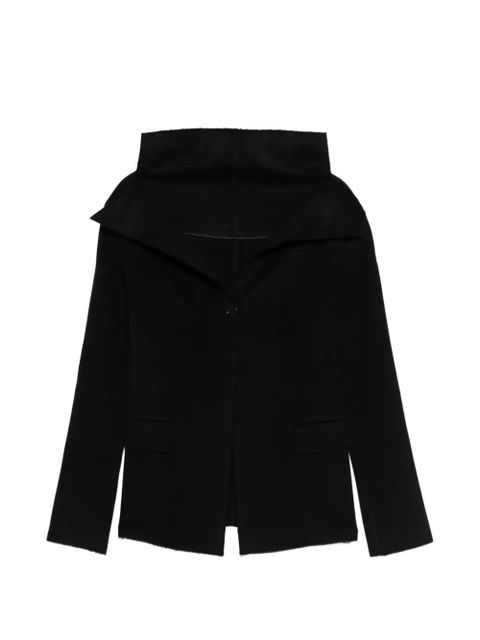TOTEME open collar jacket - Black - zdjęcie produktu nr 1