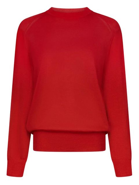 LouLou de Saison Ditto drop shoulder ribbed sweater - Red - zdjęcie produktu nr 1