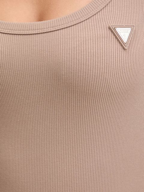 Guess longsleeve damski kolor beżowy V4BP07 K8RT2