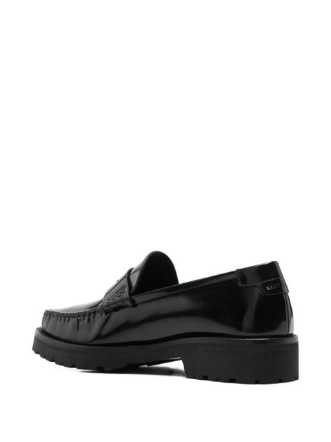 Saint Laurent Le Loafer leather loafers - Black