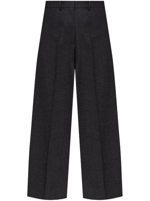 Givenchy wool wide-leg trousers - Grey - zdjęcie produktu nr 1