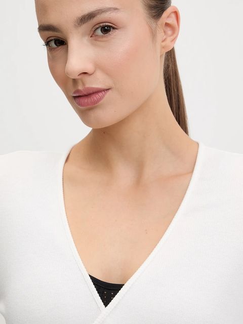 JOYINME kardigan Glow Up damski kolor beżowy lekki Glow Up