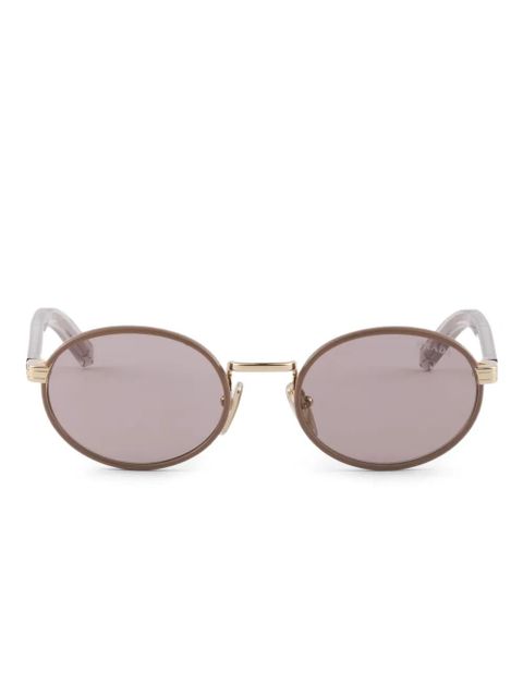 Prada Eyewear round-frame sunglasses - Neutrals - zdjęcie produktu nr 1