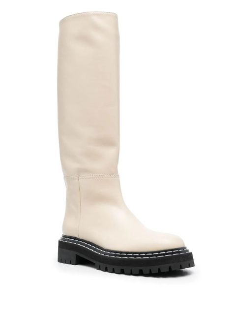 Proenza Schouler leather knee-length boots - Neutrals