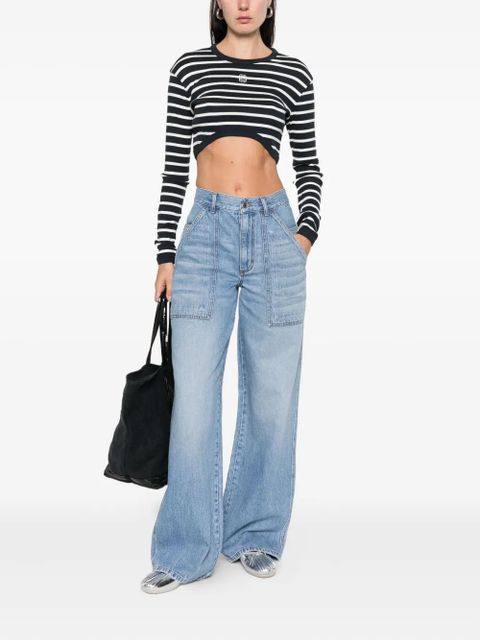 SANDRO side-pocket jeans - Blue - zdjęcie produktu nr 2