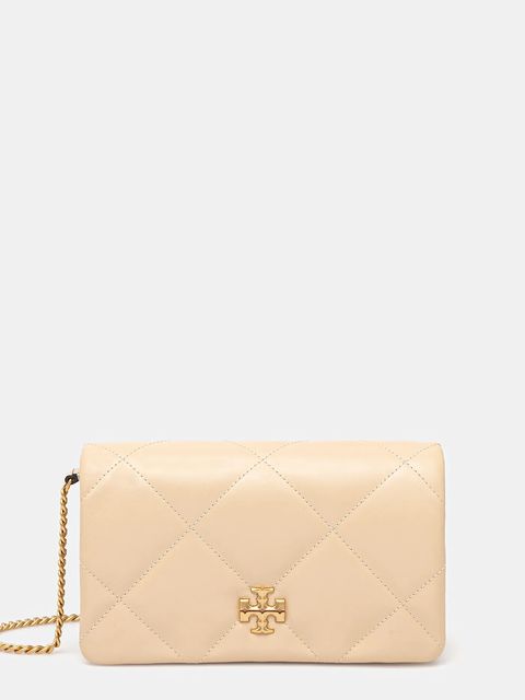 Tory Burch torebka skórzana Kira Diamond Quilt - zdjęcie produktu nr 1