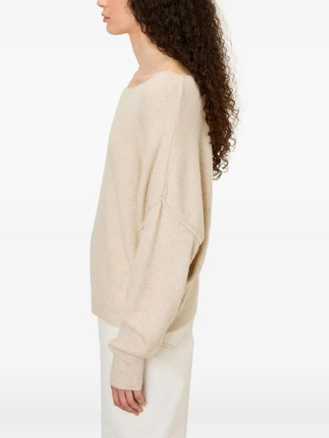 American Vintage boat neck damsville sweater - Neutrals