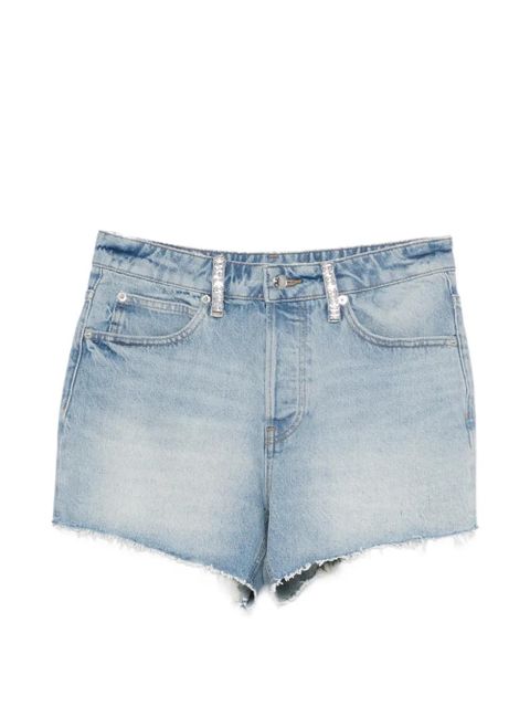 Alexander Wang five-pocket belt-loop shorts - Blue - zdjęcie produktu nr 1