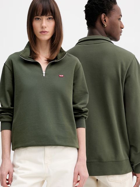 Levi's bluza bawełniana LSE_ORIGINAL HM 1/4 ZIP