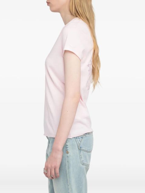 Zadig&Voltaire v-neck t-shirt - Pink