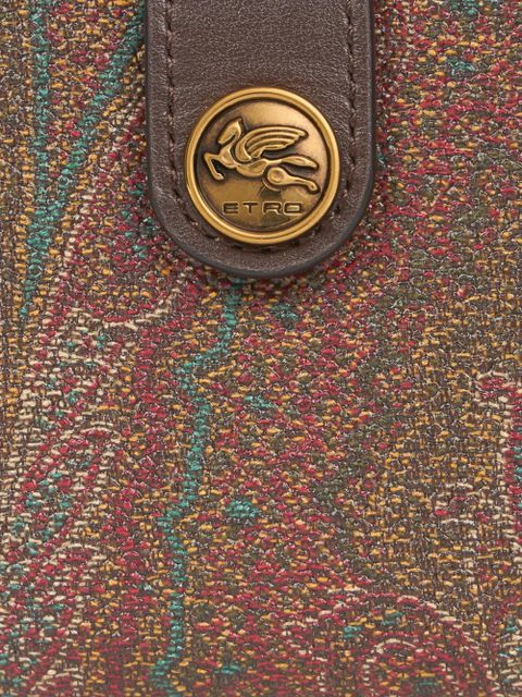 ETRO paisley-print wallet - Brown