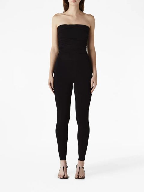KHAITE Tela fitted jumpsuit - Black