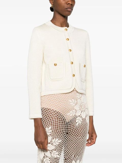 TOM FORD chasseur cardigan - Neutrals