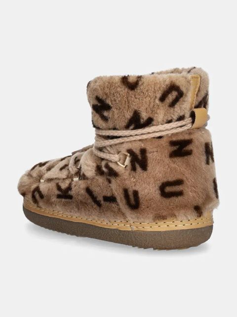 Inuikii śniegowce Classic Print kolor beżowy 75101-056