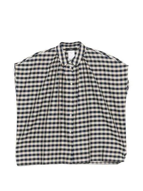 Weekend Max Mara Strano checked button-down shirt - Neutrals - zdjęcie produktu nr 1