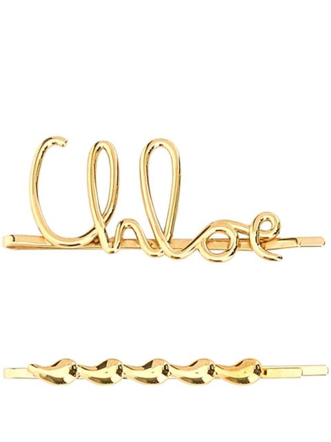 Chloé Iconic hair clips - Gold - zdjęcie produktu nr 1