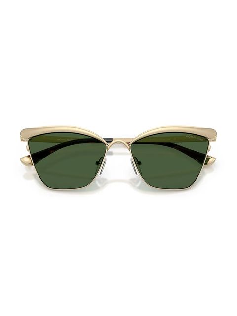 Michael Kors okulary przeciwsłoneczne damskie kolor złoty 0MK1174