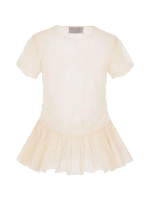 Simone Rocha crew-neck T-shirt - Neutrals - zdjęcie produktu nr 2