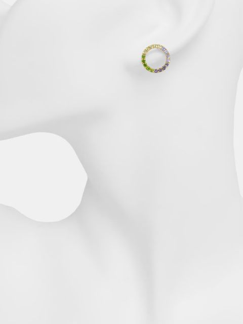 Tous kolczyki srebrne pozłacane