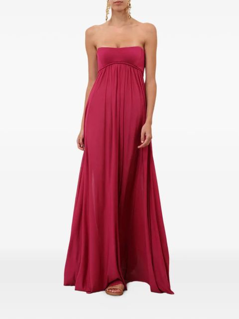 ZIMMERMANN Luna jersey wrap dress - Pink - zdjęcie produktu nr 2